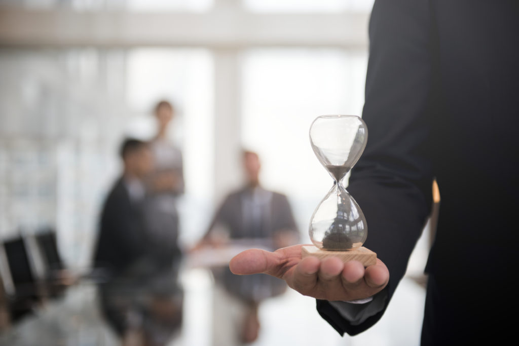A priorização do tempo ajuda a manter a organização no trabalho