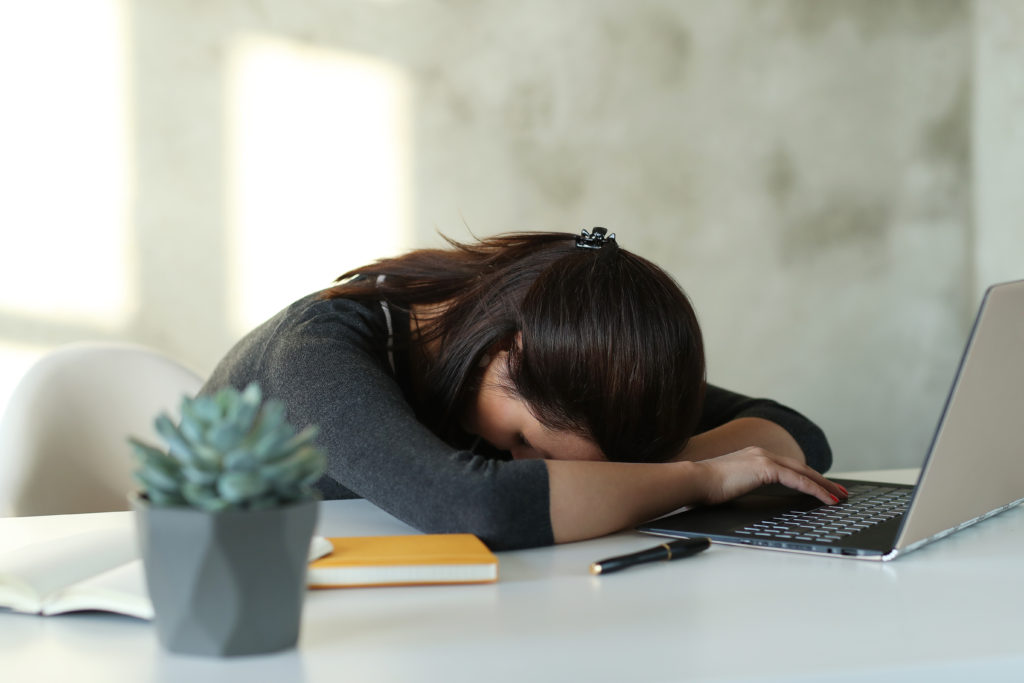 dificuldade em desconectar do trabalho